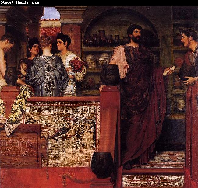 Laura Theresa Alma-Tadema Hadrian Visiting a Romano